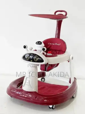 4in1 Musical 3600 Rotating Baby Walker WTH Wheels and Seat