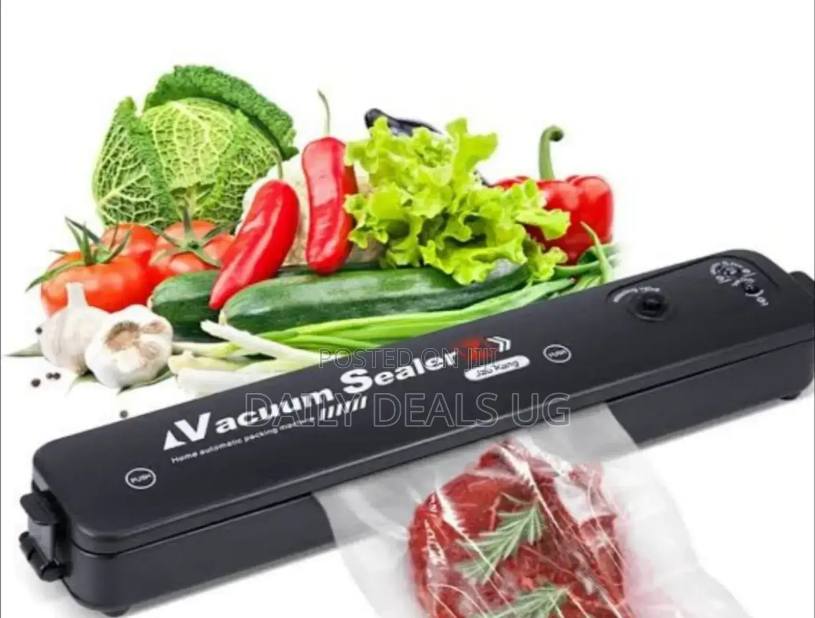 Black Electric Vacuum Sealer