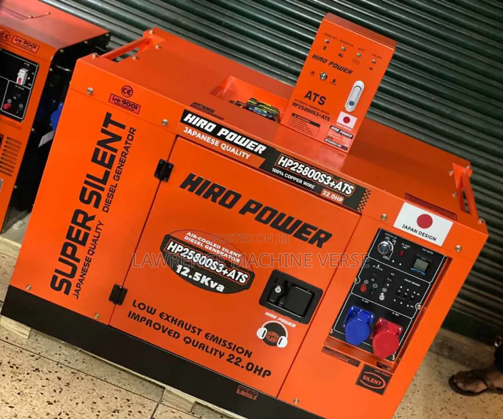 Super Silent Diesel Generator 12kva