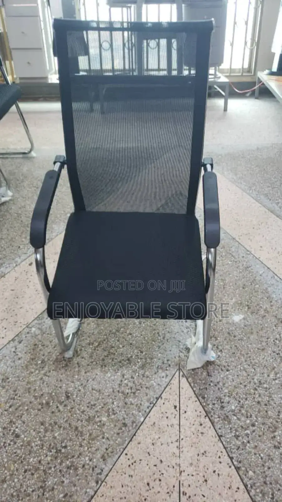 Waiting Office Chair Curved Stand