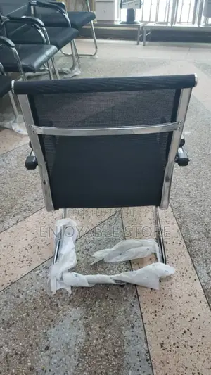 Waiting Office Chair Curved Stand