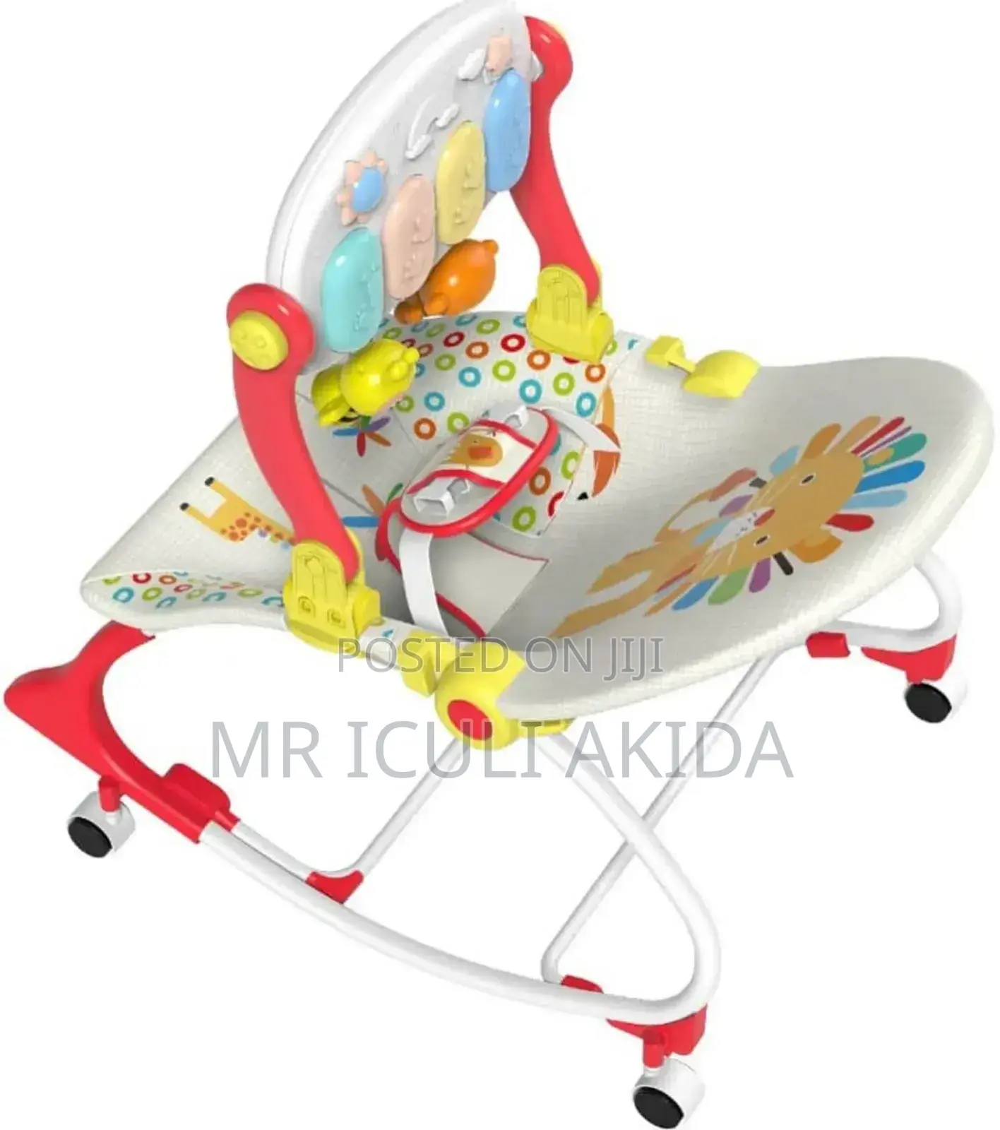 Musical Multifunctional Baby Bouncing Rocker With Piano
