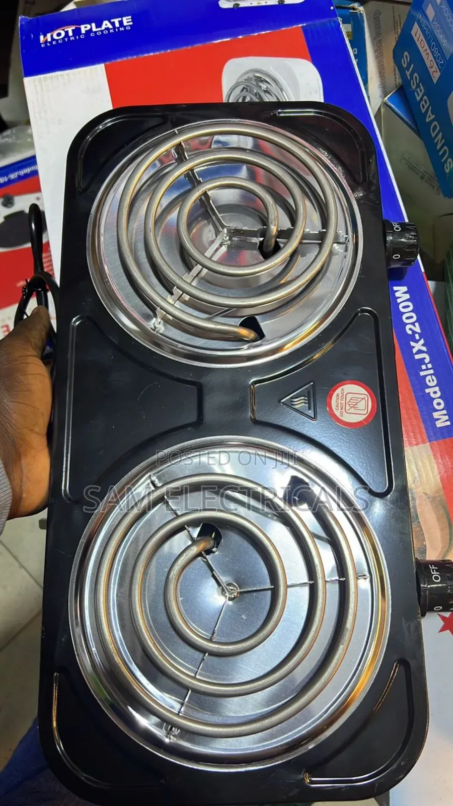 Double Coil Hot Plate