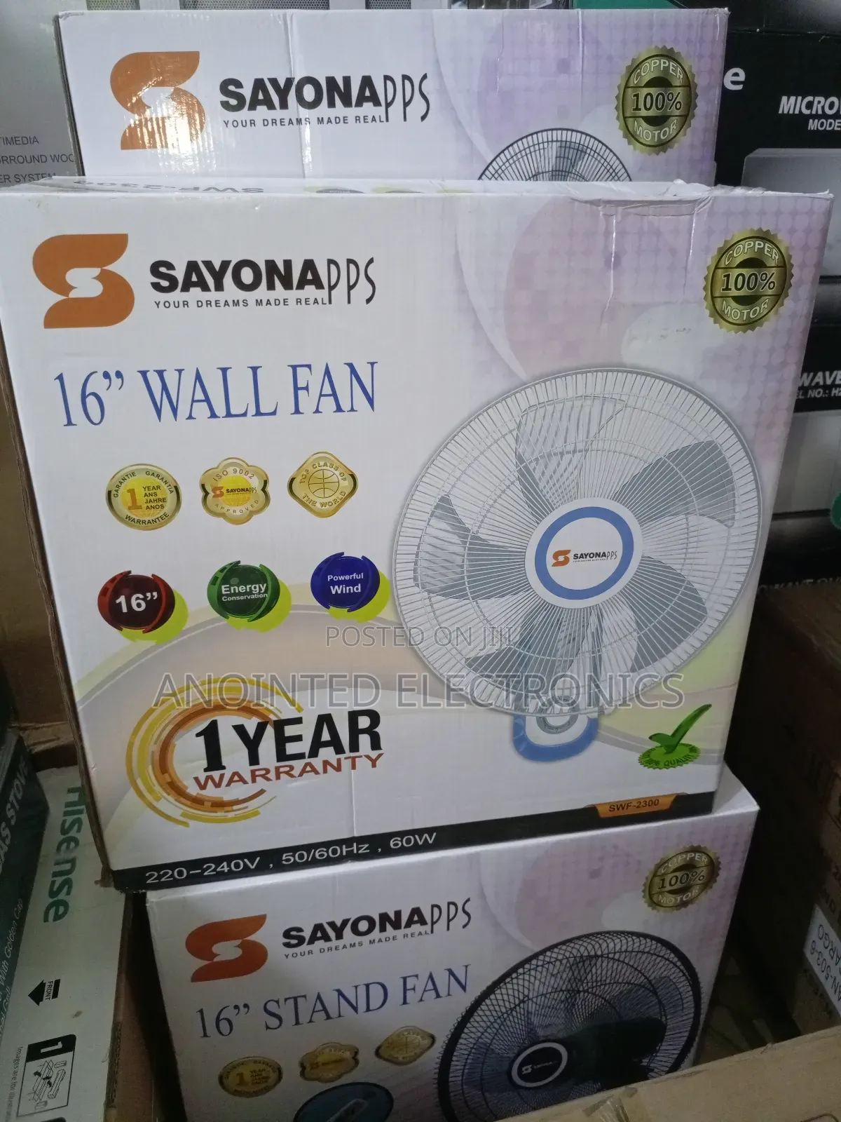 Sayon Wall Fans Original