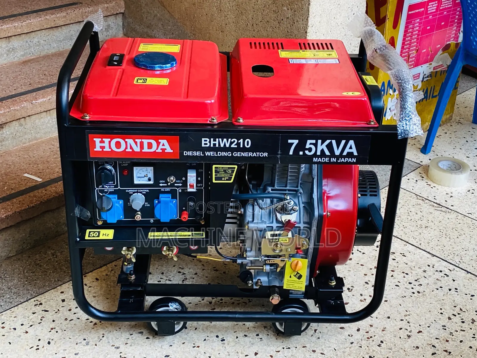 Honda DIESEL Welding Generator 8.5kw/9kva