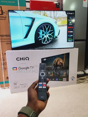 Chiq 50inches Flameless Smart Tv