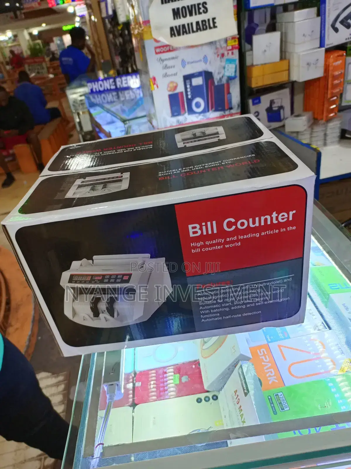 Bill Counting Machine, Money Detactor