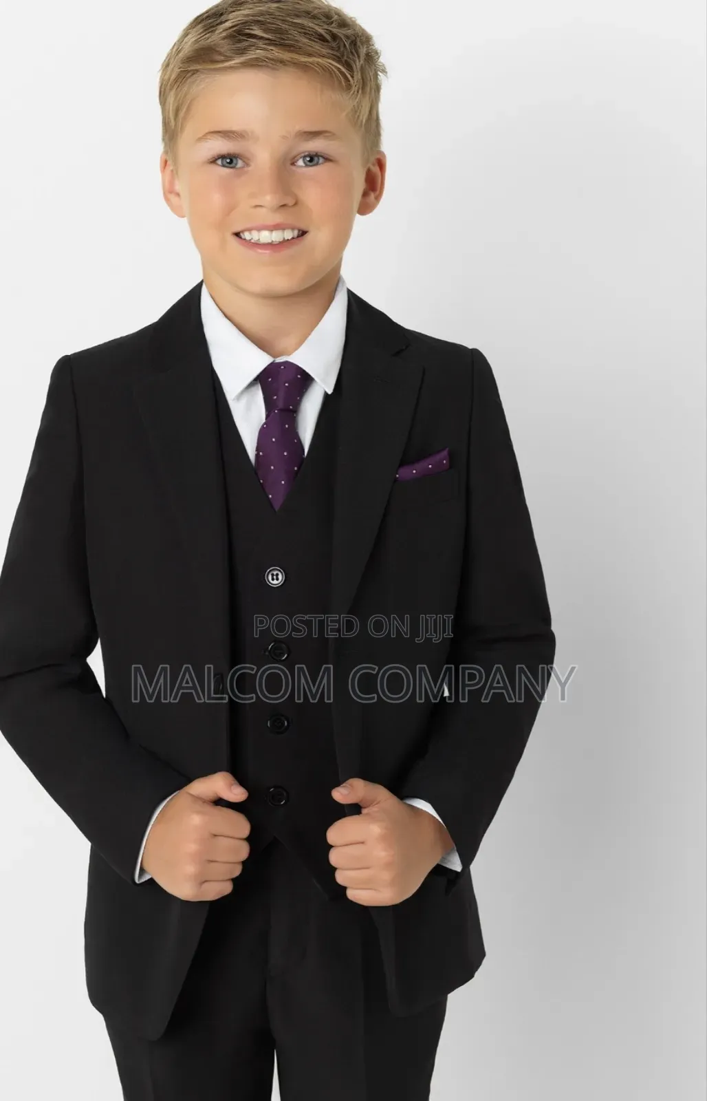 Black Suit for Boys in Kampala.