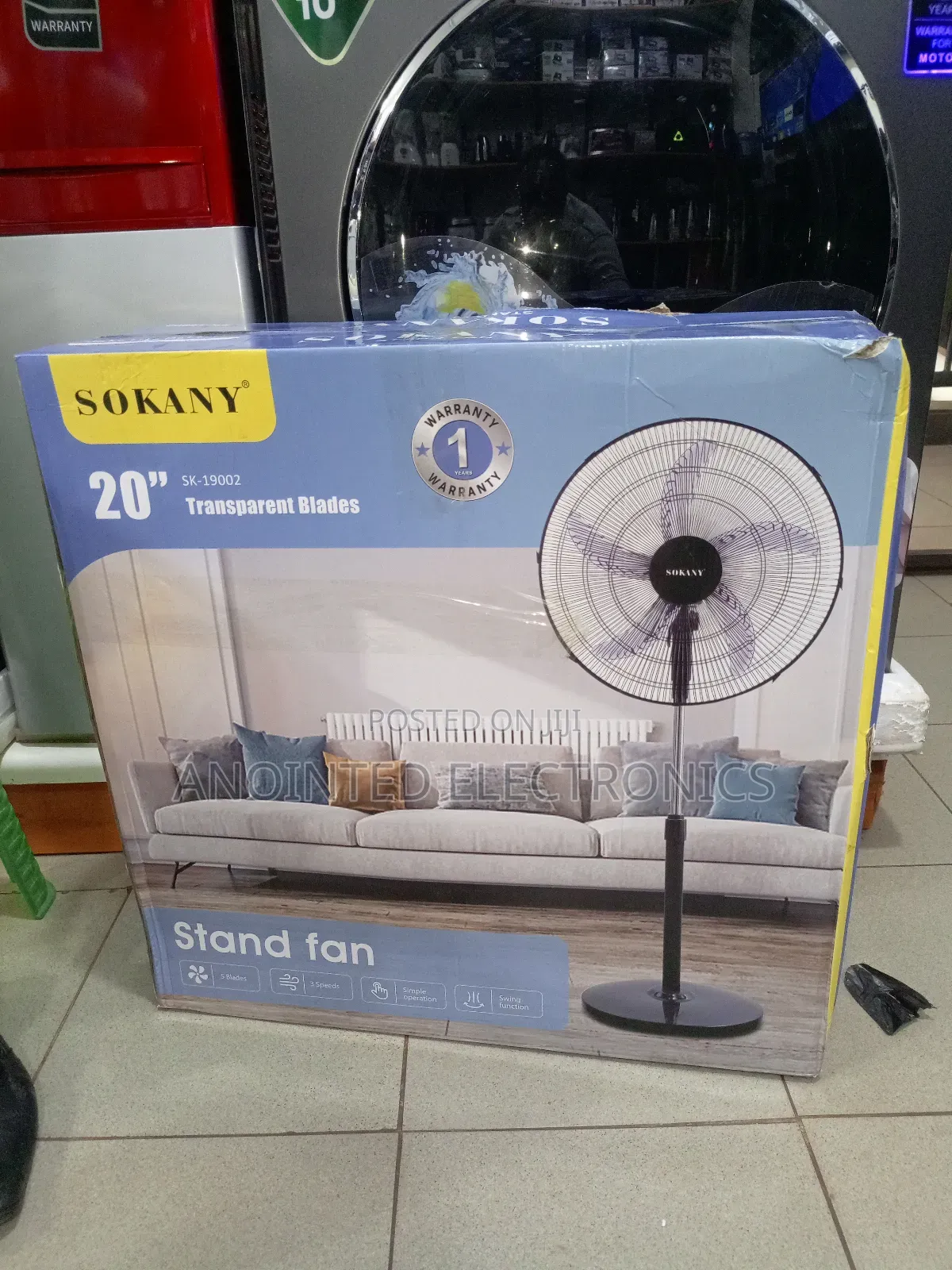 Sokany Standing Fan 20"