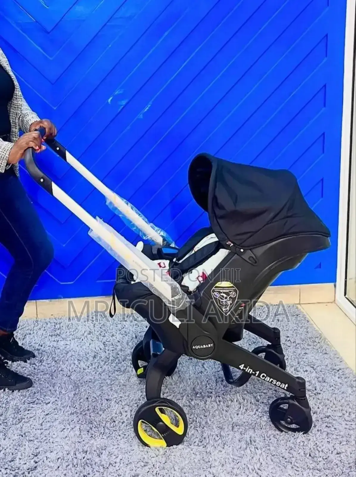 4in1 Convertible Baby Stroller With Removable Car Seat