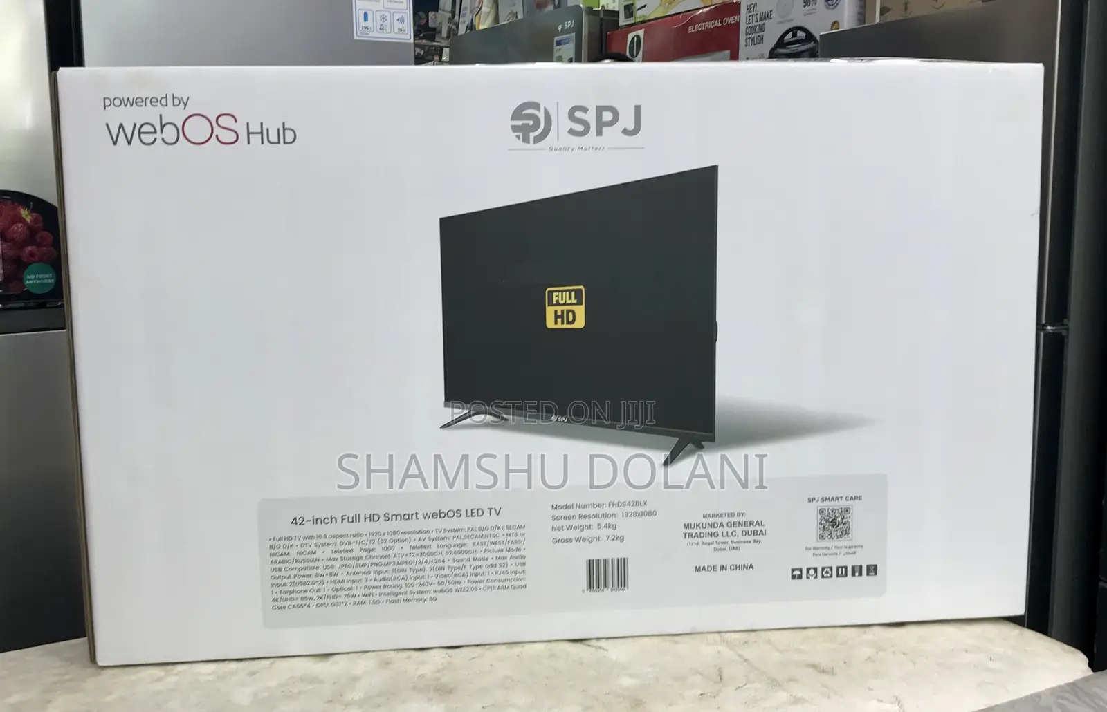 SPJ 42 Full Hd Smart Webs Led Tv