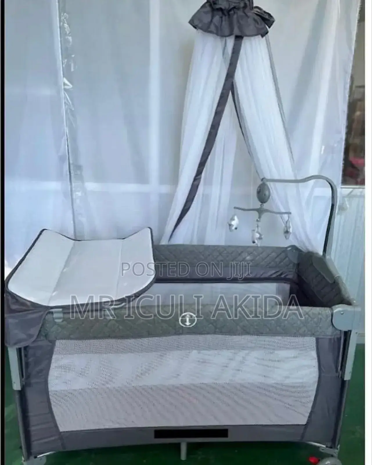 Kidilo Co-Sleeper,Bassinet,Charging Table,Baby Bed Play Pen