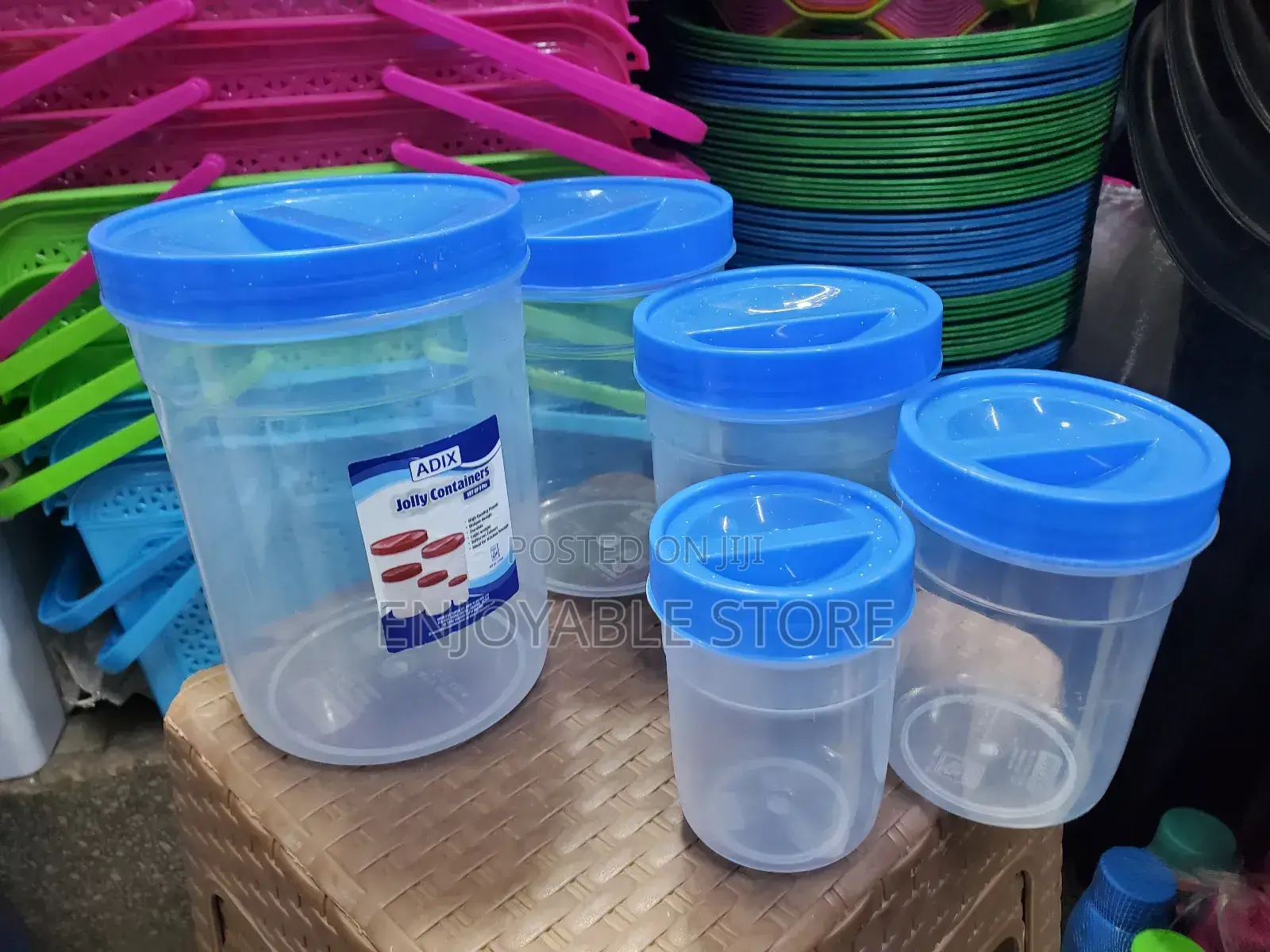 Jolly Food Storage Containers Set 5pcs
