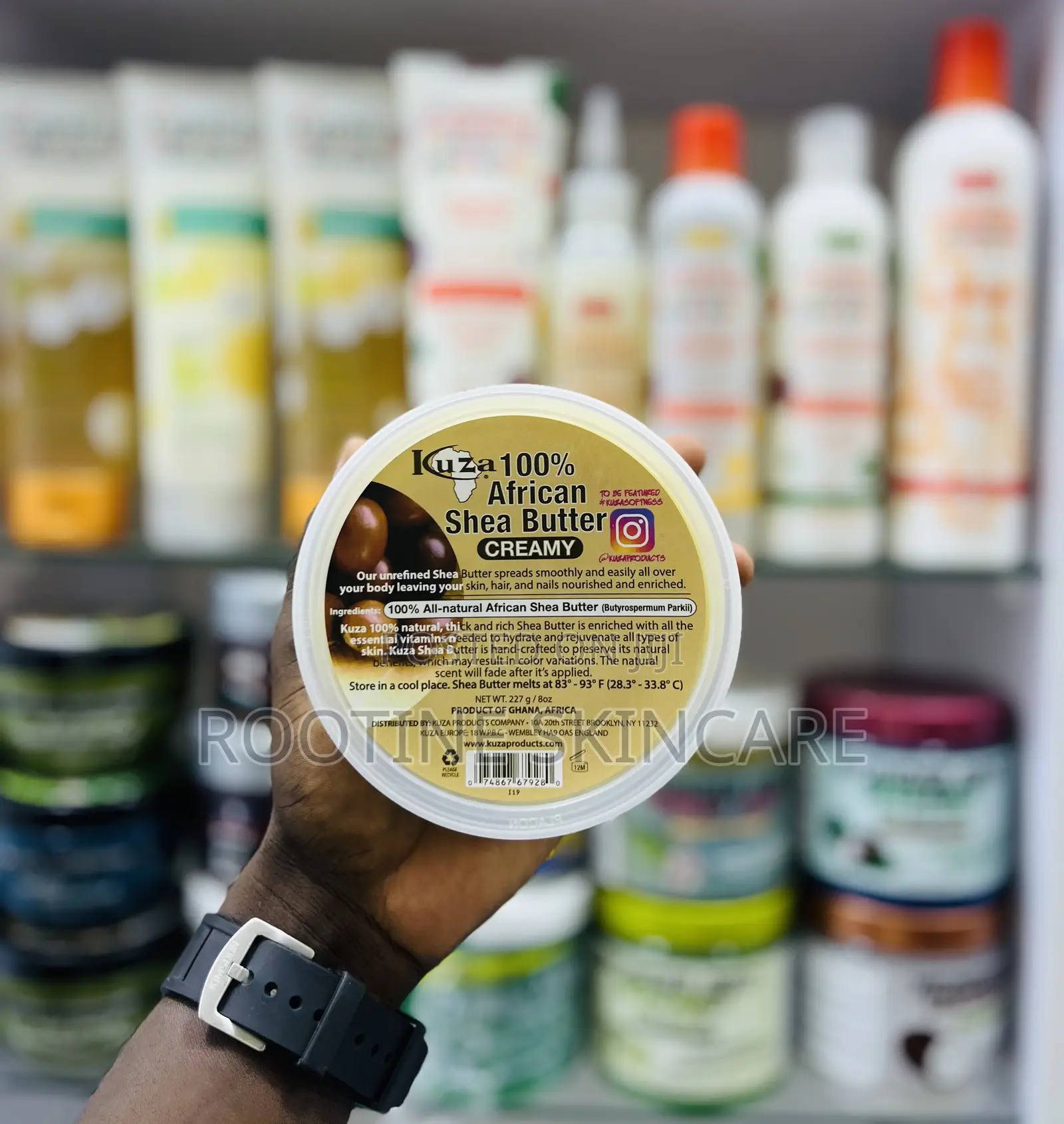 Kuza Naturals 100% Shea Butter Cream