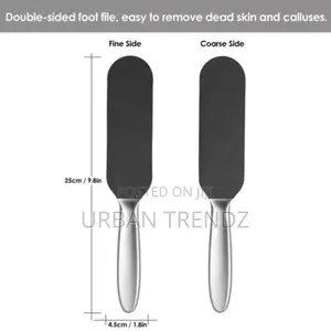 Stainless Steel Foot Rasp Kit 1double Side Foot File+10pcs