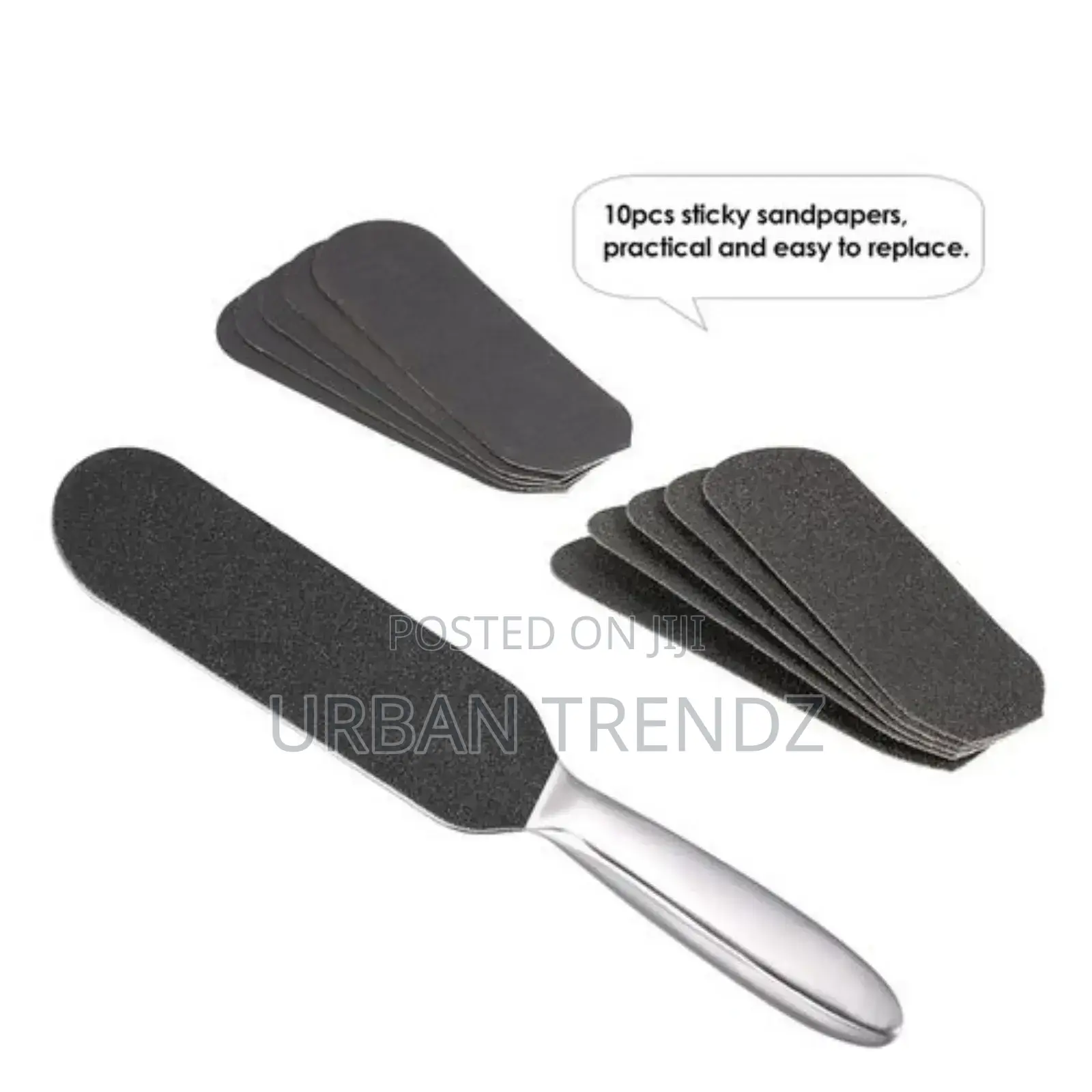 Stainless Steel Foot Rasp Kit 1double Side Foot File+10pcs