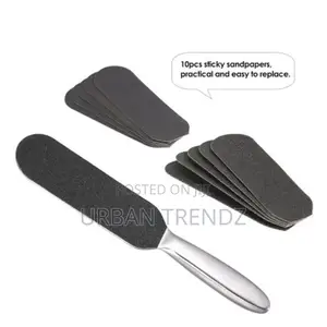 Stainless Steel Foot Rasp Kit 1double Side Foot File+10pcs