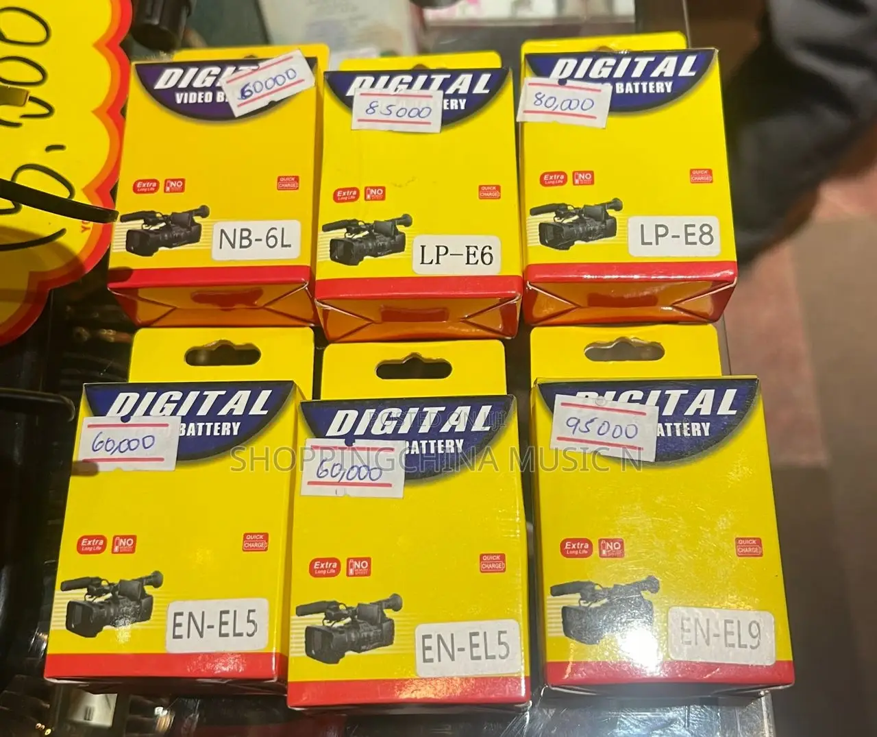 Camera Battery for Canon and Nikon