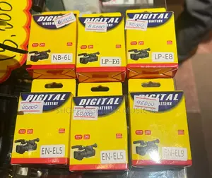 Camera Battery for Canon and Nikon