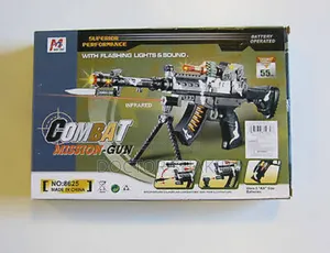 Durable Kids Toy Machine Gun