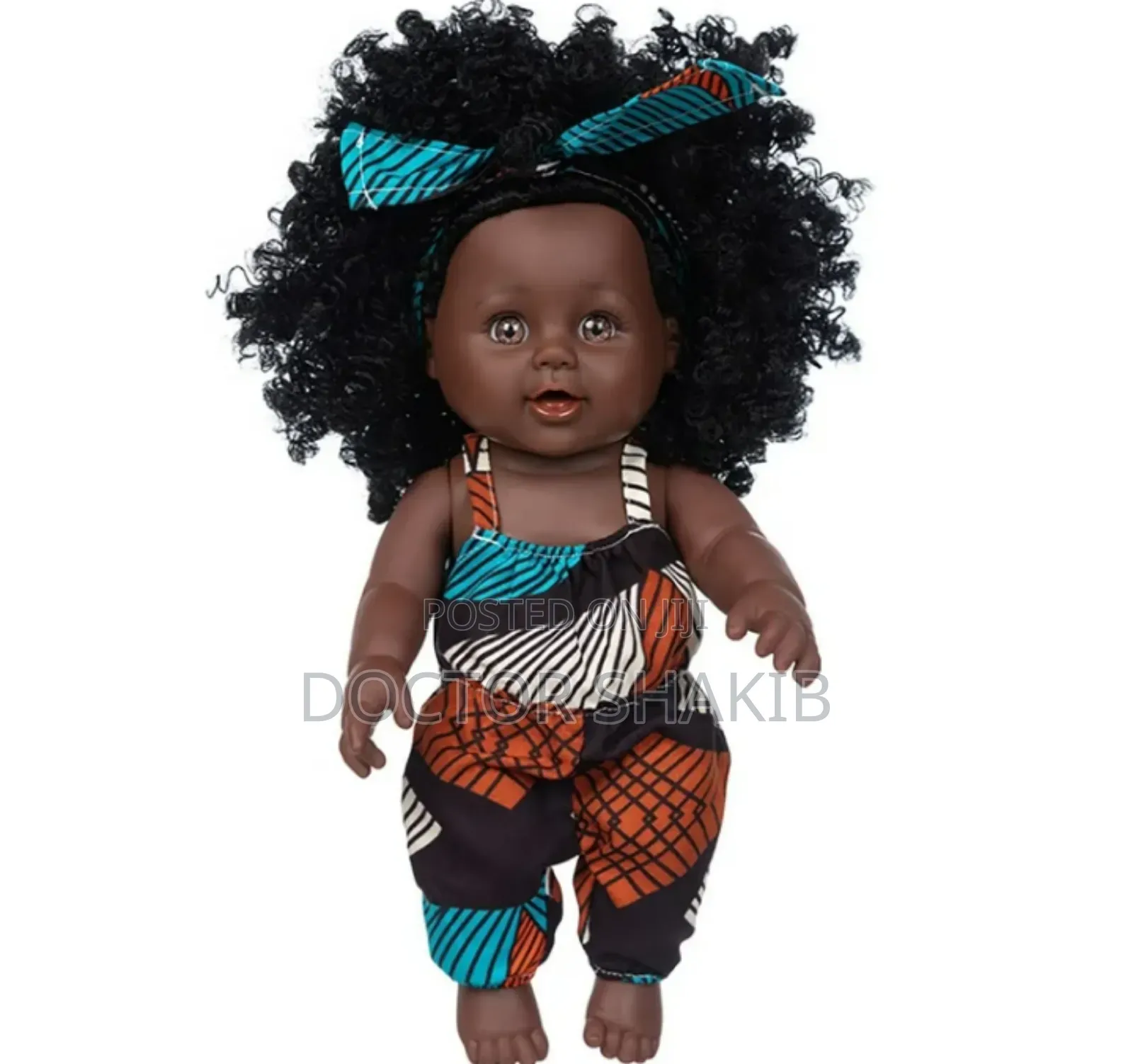 Cute Vinyl Fashion American African Girl