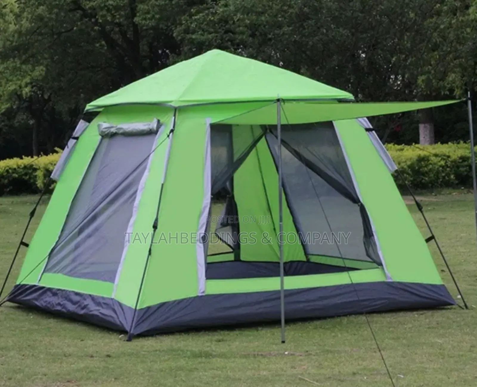 Double Layer Summer Large Family Party Travel Camping Tent
