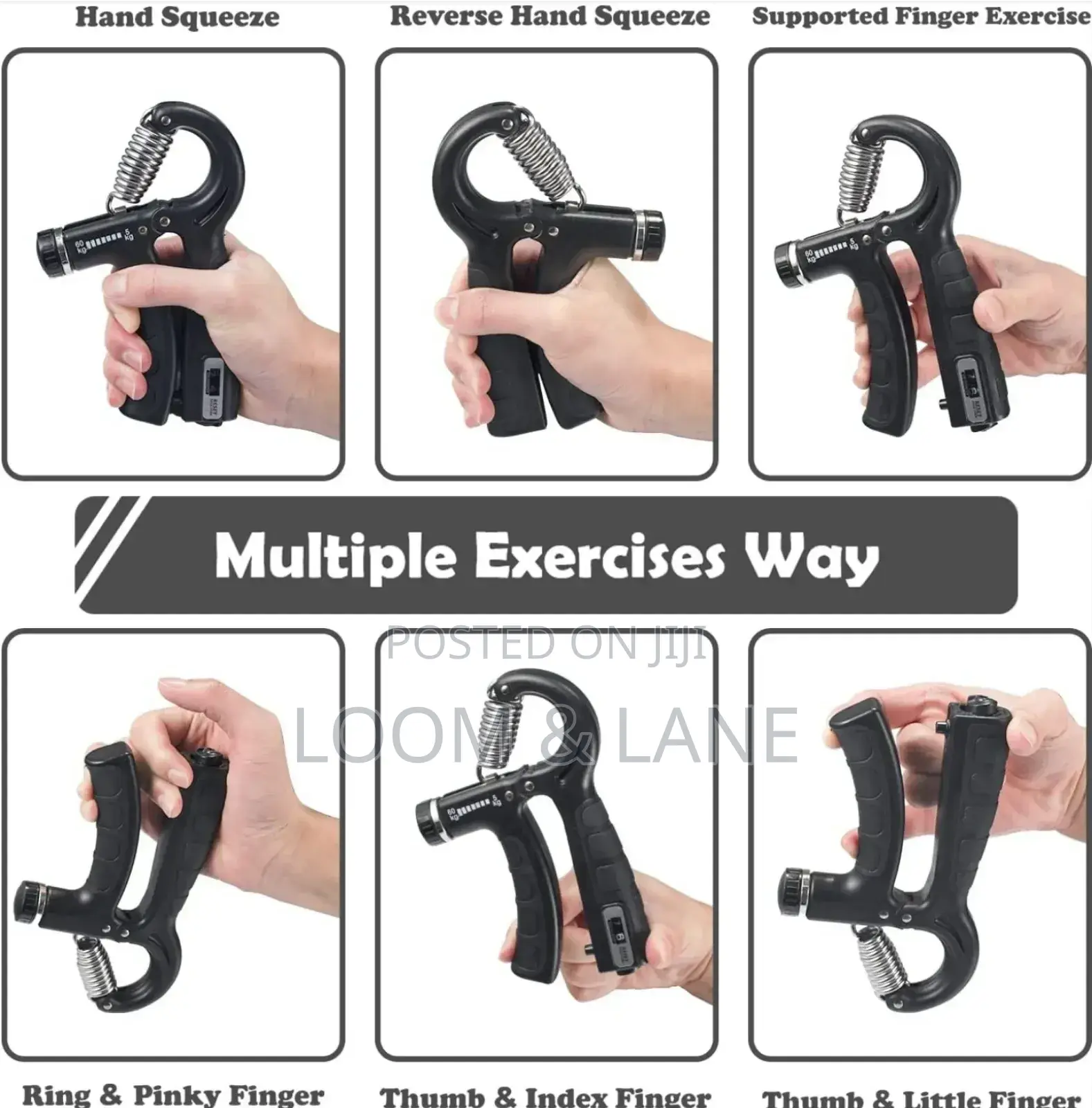 Adjustable Hand Grip With Counter