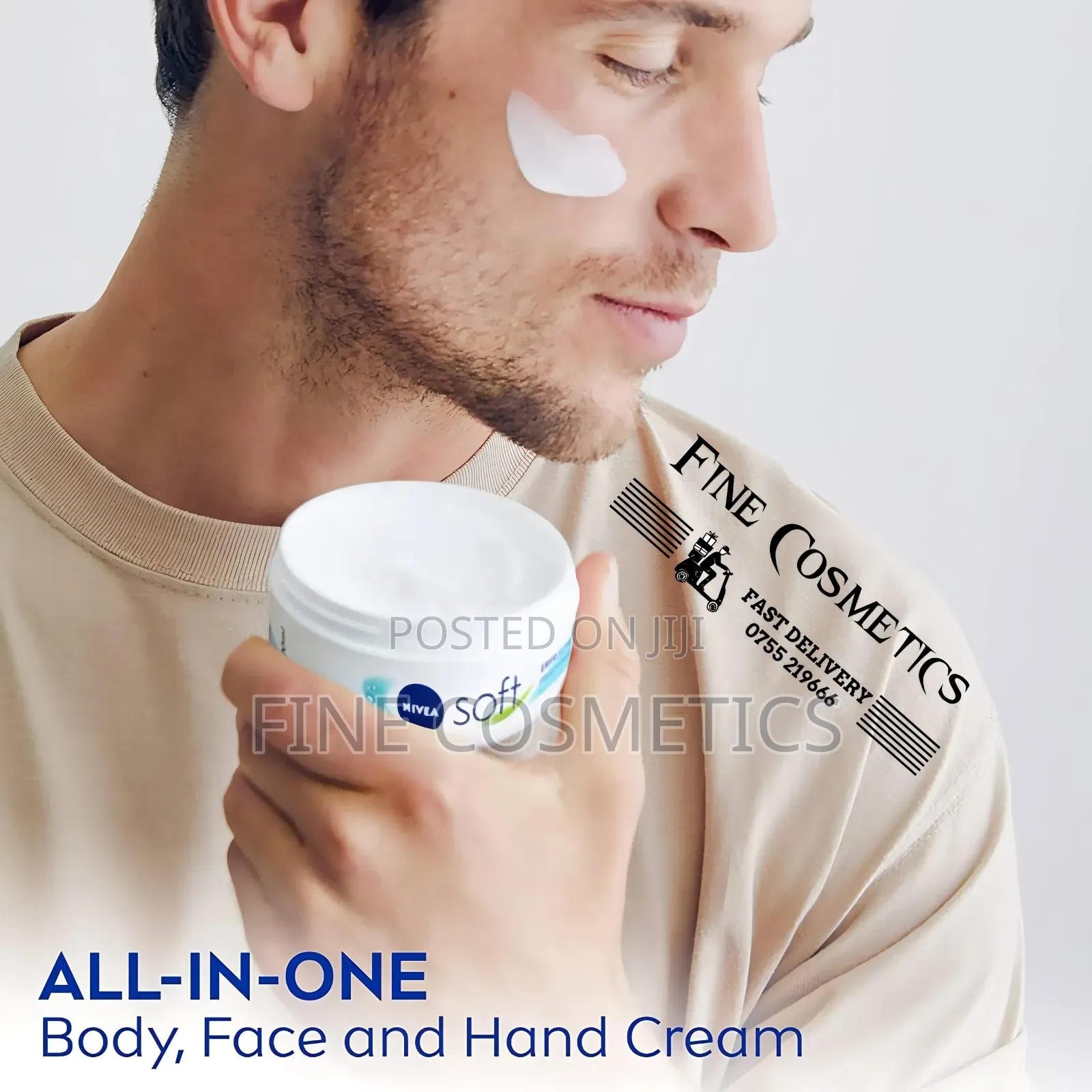 Original Nivea Soft Refreshingly Moisturizing Cream, 200ml