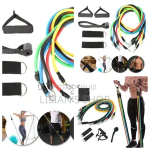 11pcs All Resistance Band Exercise Resistance Band