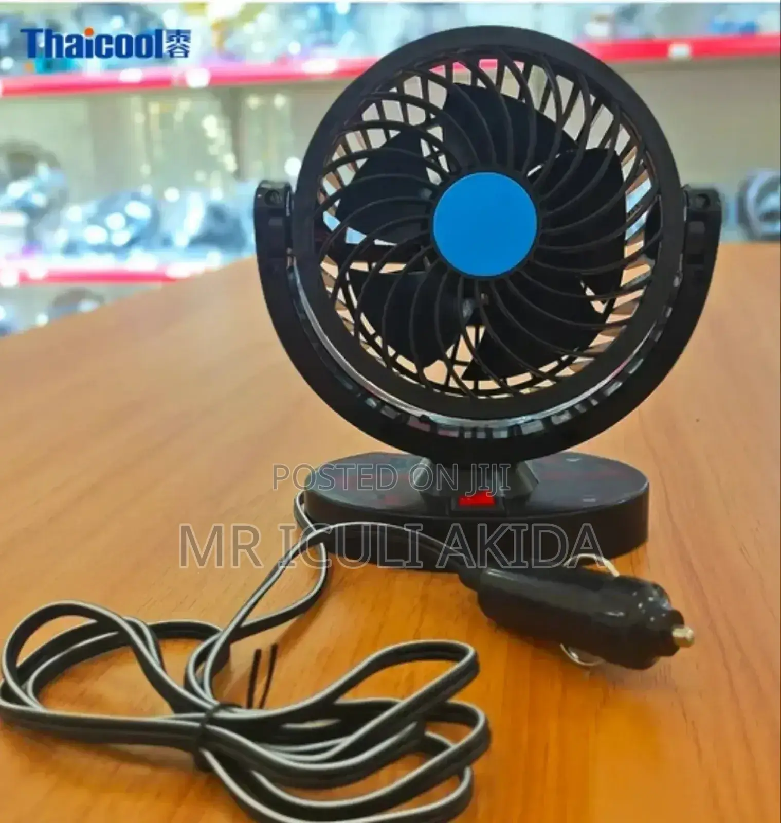 Single Head Portable Mini Turbo Foldable Car Cooling Fan