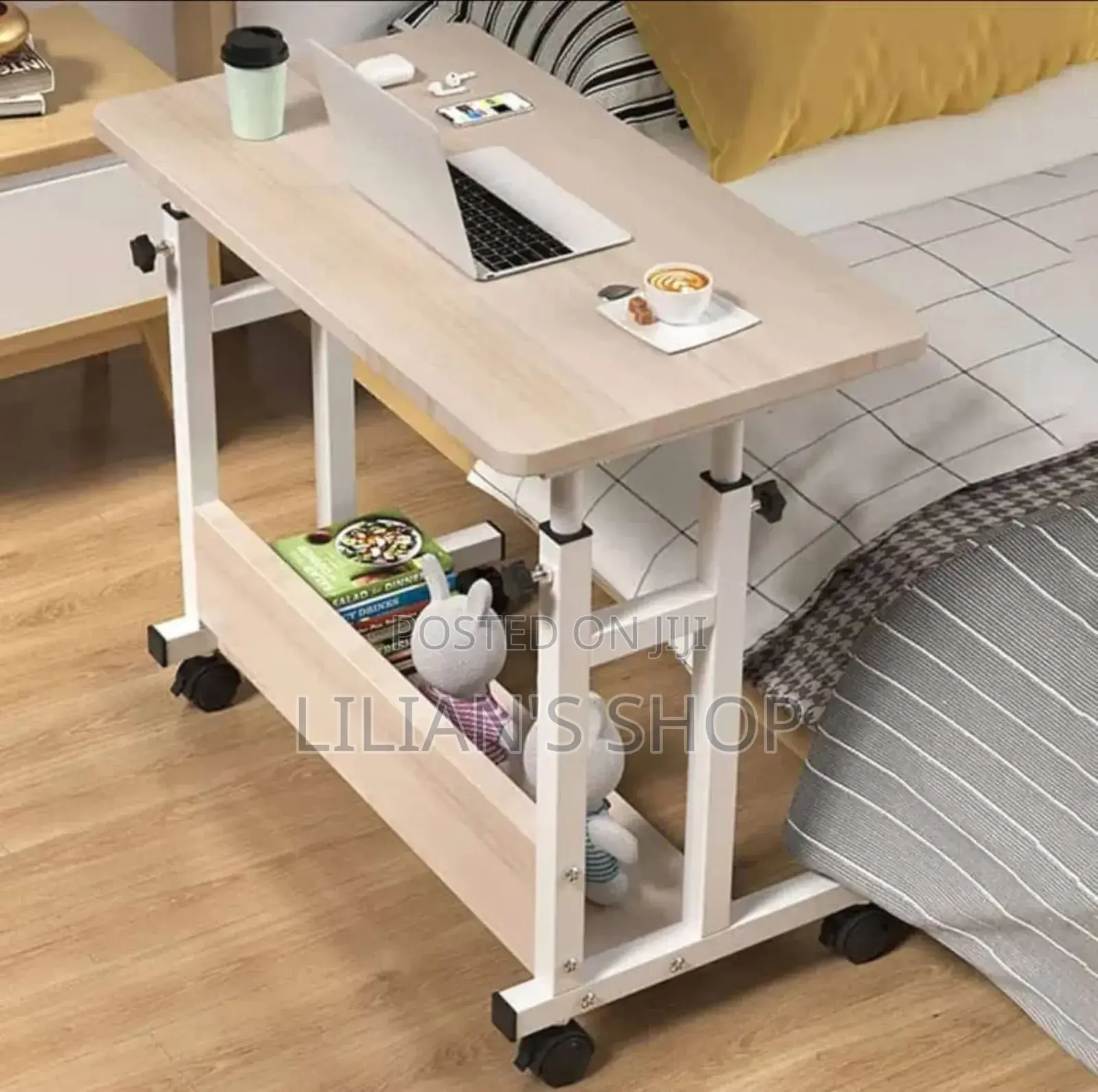 Adjustable Wooden Laptop Table
