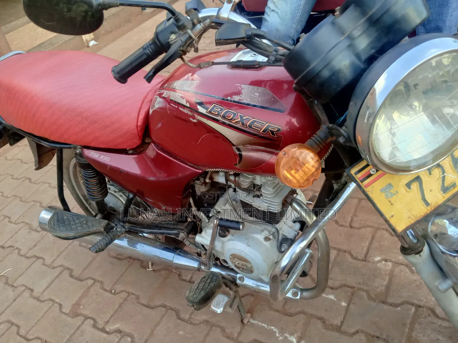 Bajaj Boxer 2023 Red