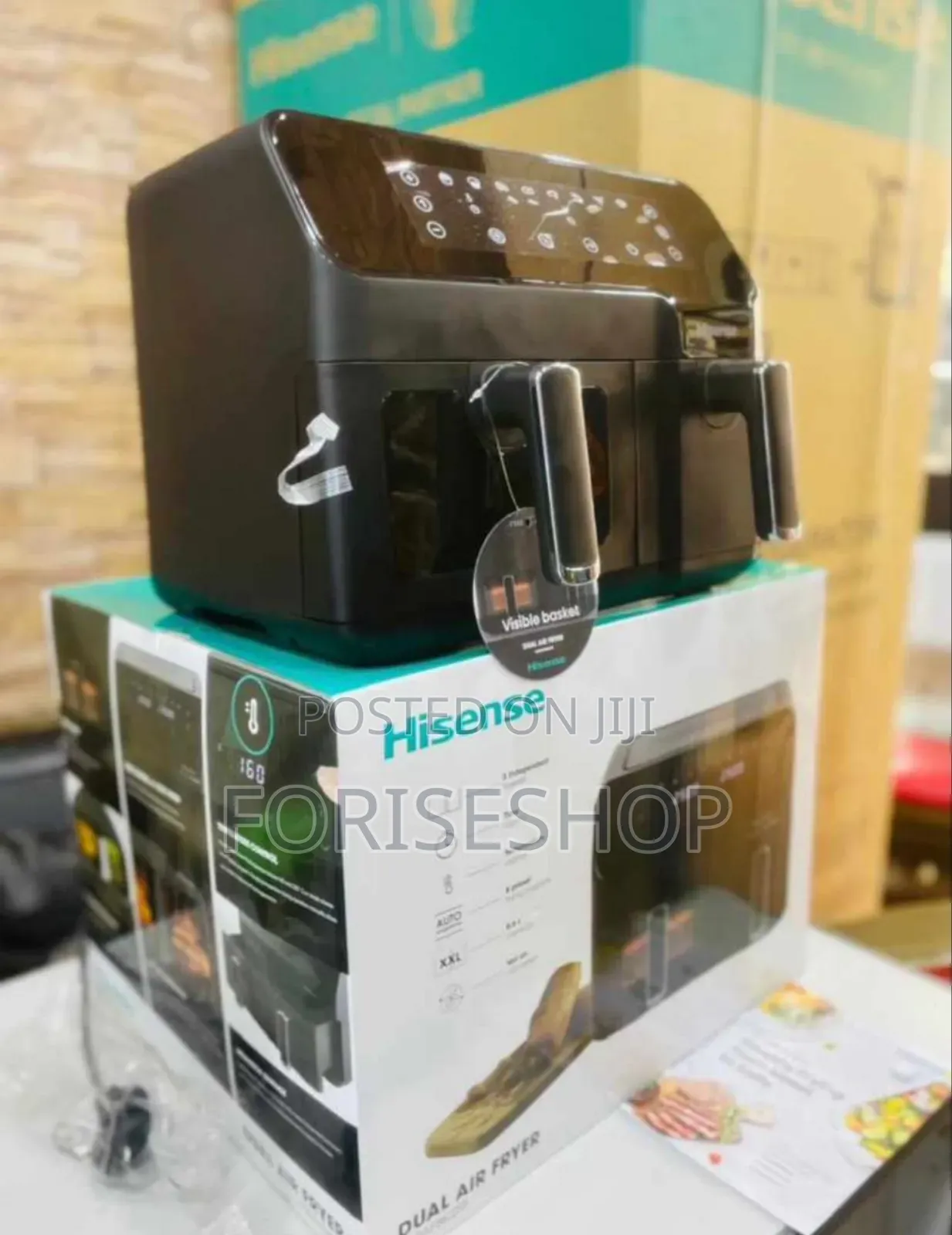 Hisene 8.8ltr Dual Air Fryers Double Original