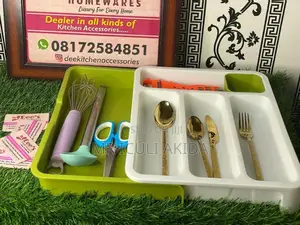 Kitchen Cutlery Tray Organiser