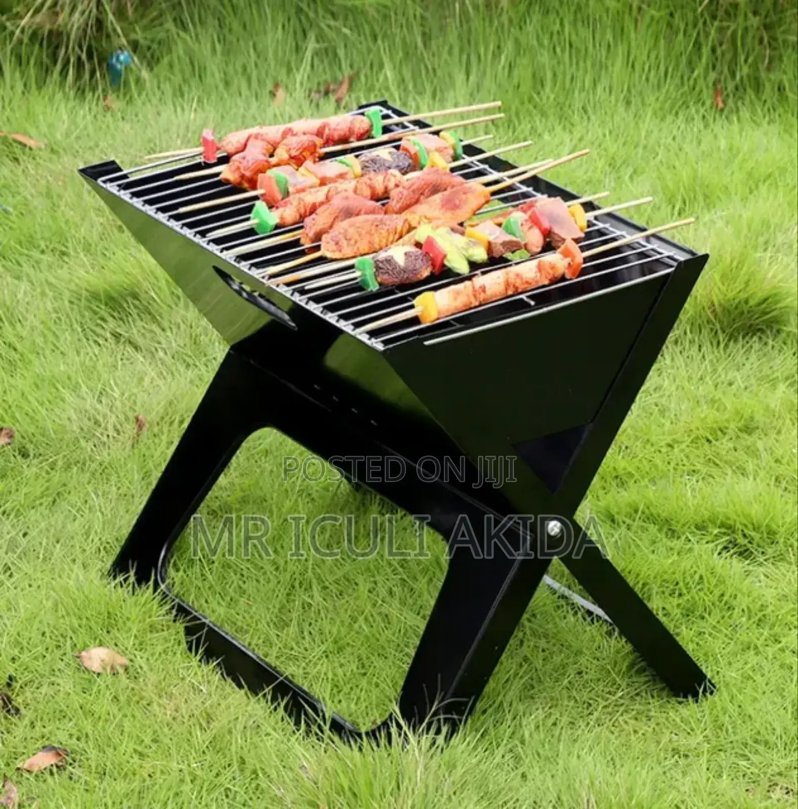 Foldable X Style Camping Charcoal Stove