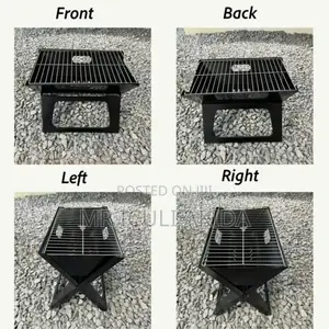 Foldable X Style Camping Charcoal Stove