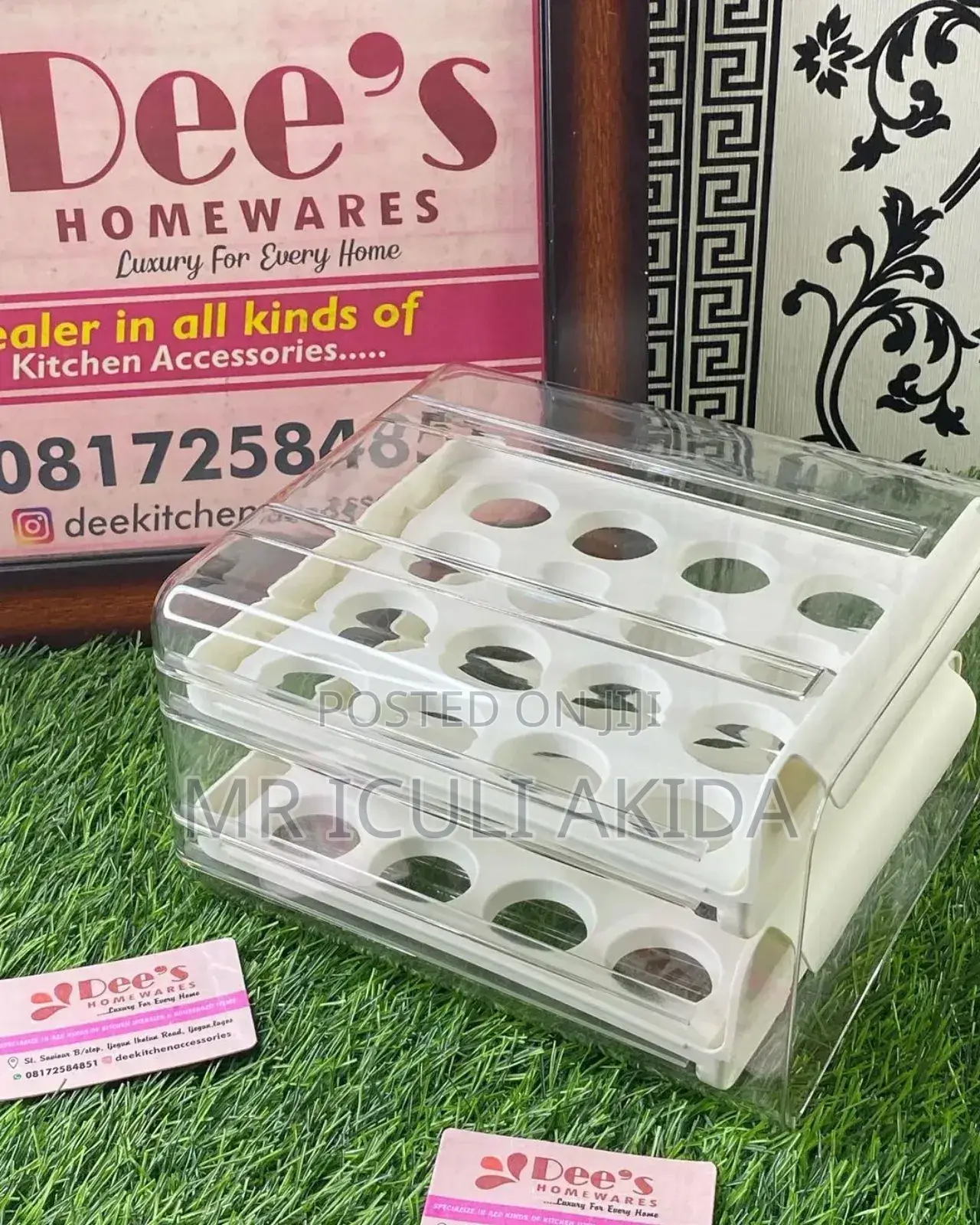 32slots Plastic Multi Eggs Storage Container