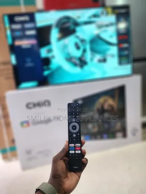 New Restocked Chiq 50inches Google Pro Tv