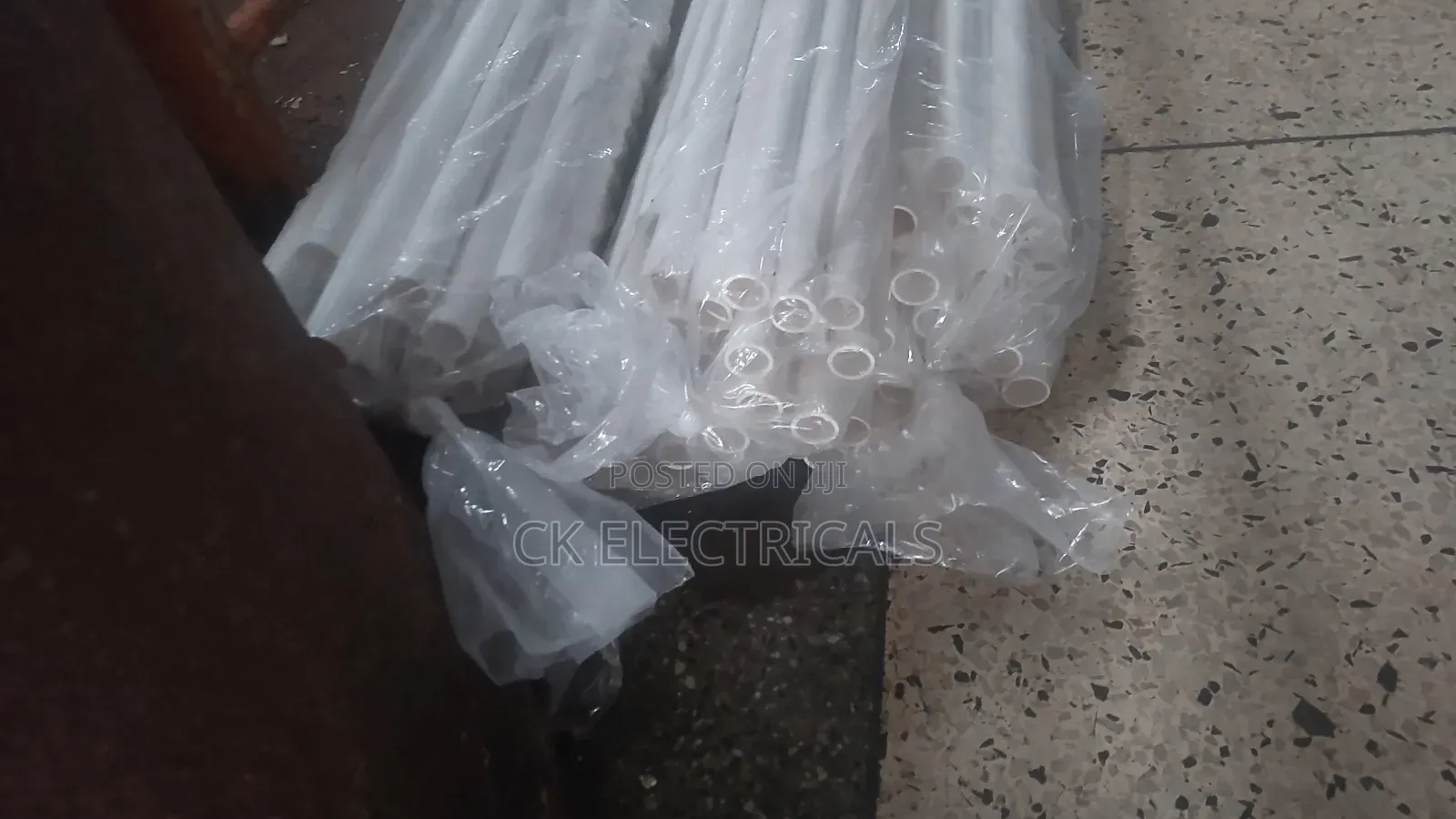 Conduits(Pipes) White for Electrical Work Available