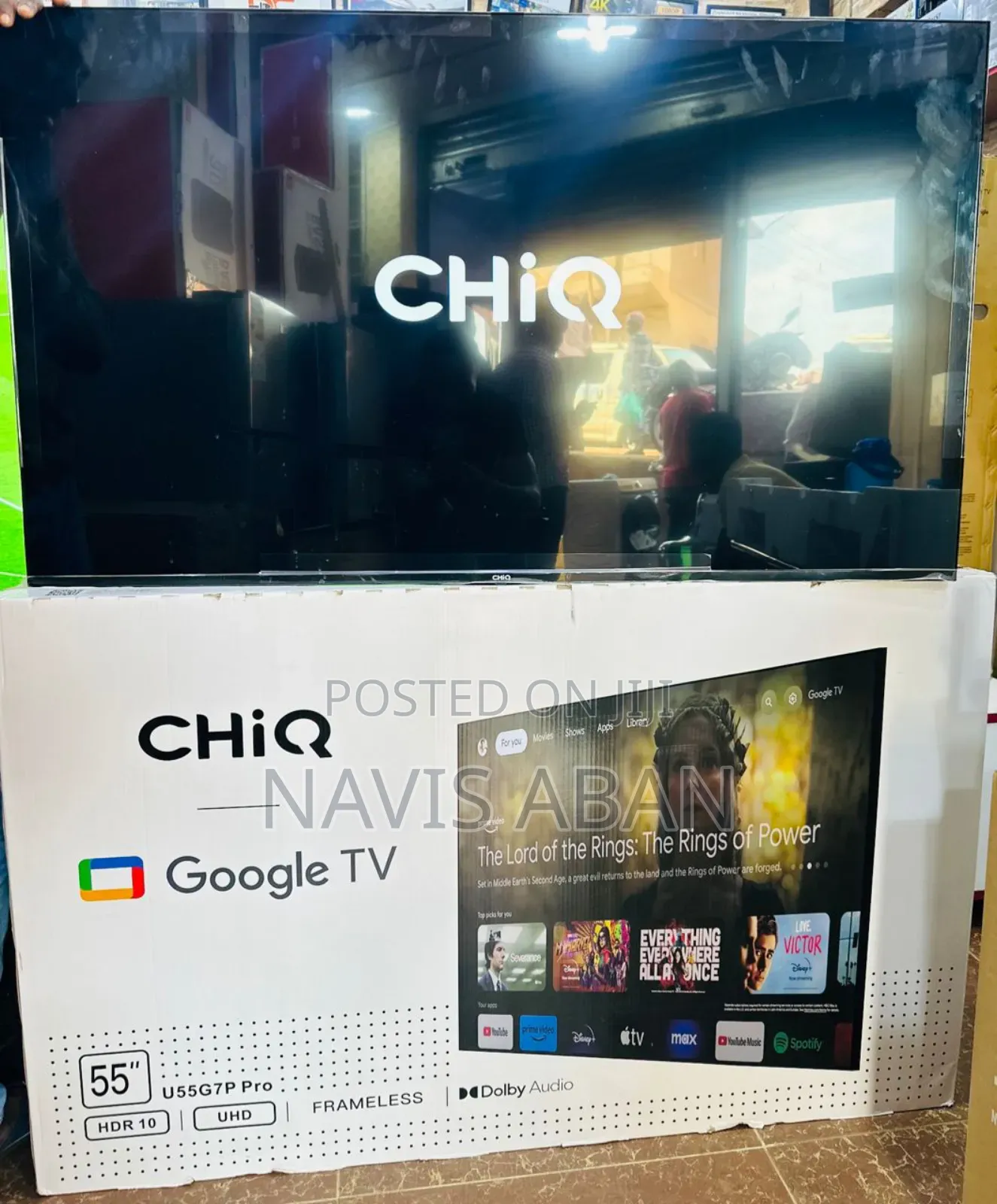 Chiq 55 Inches Smart Tv Resolution