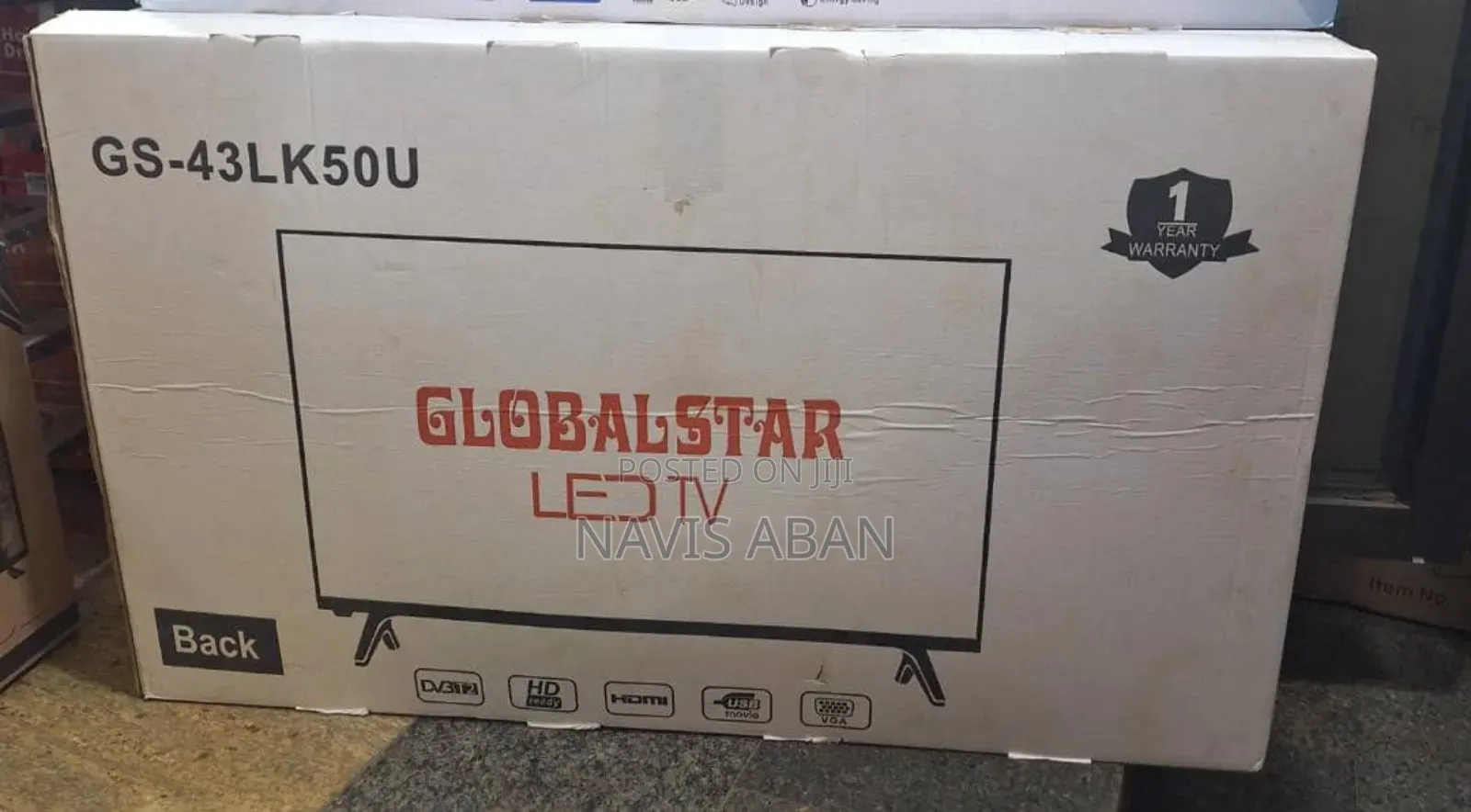 Globalstar 43 Inches With Inbuilt Free To Air Channels