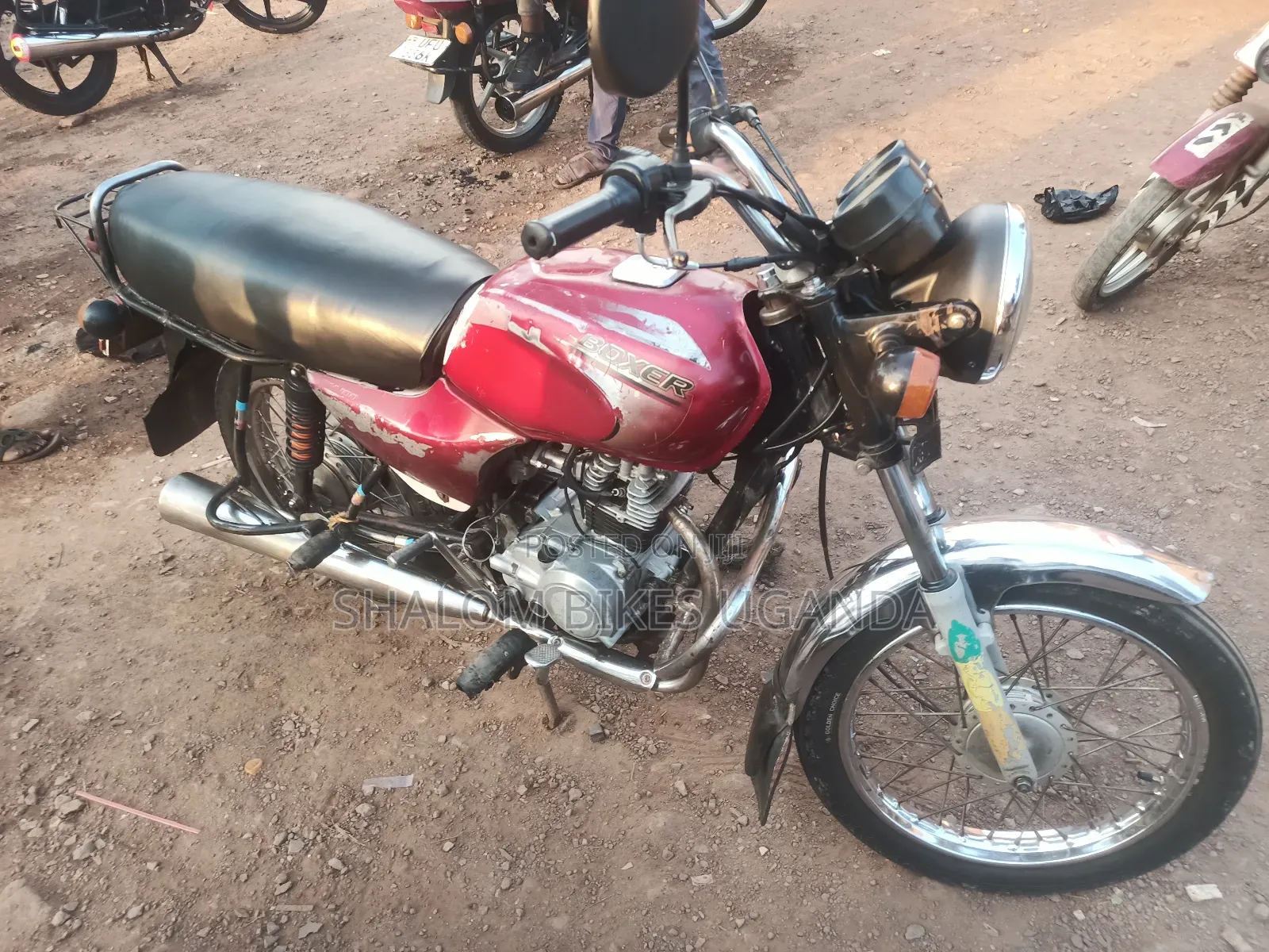 Bajaj Boxer 2016 Red