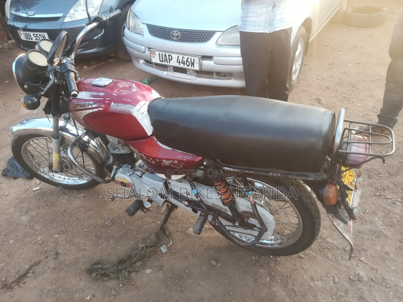 Bajaj Boxer 2016 Red