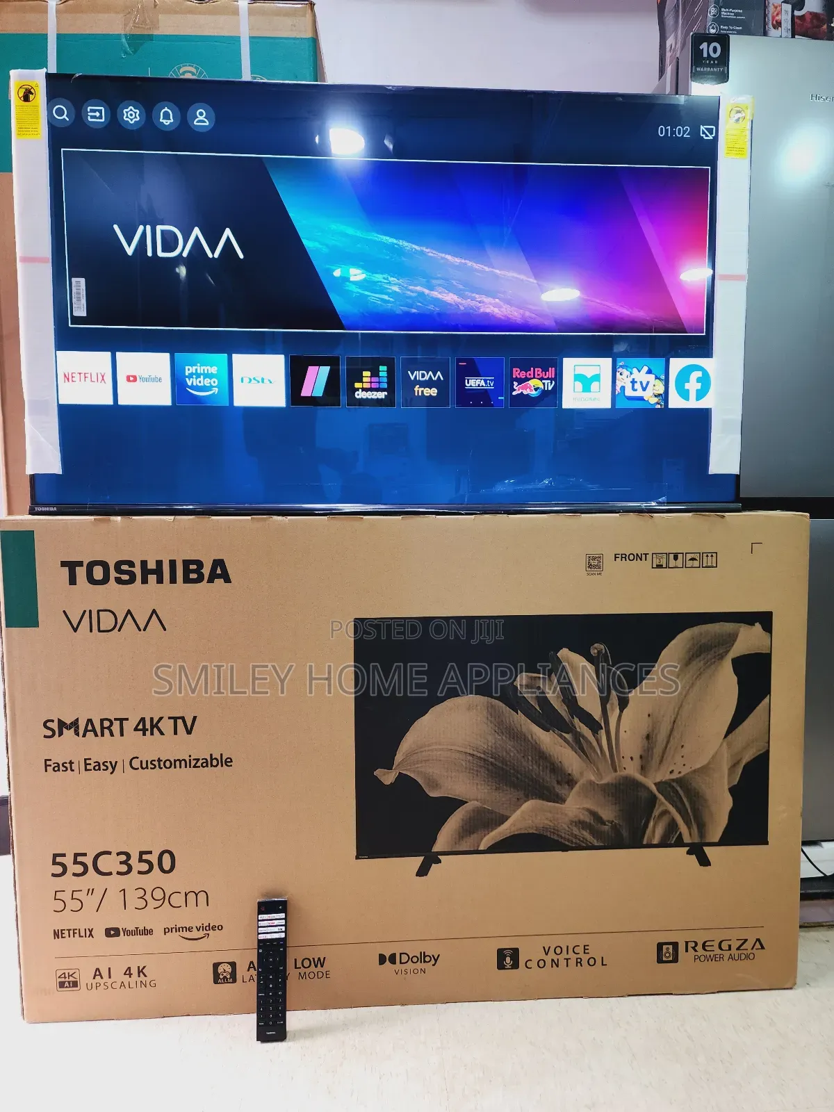 Toshiba 55inches Smart Tv