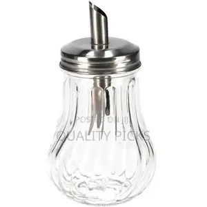 9 Oz Glass Sugar Shaker Pourer Restaurant and Diner
