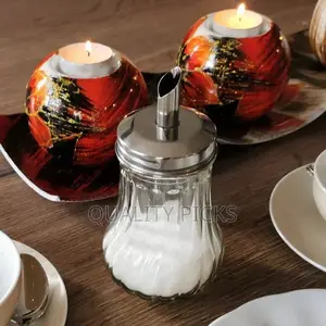 9 Oz Glass Sugar Shaker Pourer Restaurant and Diner