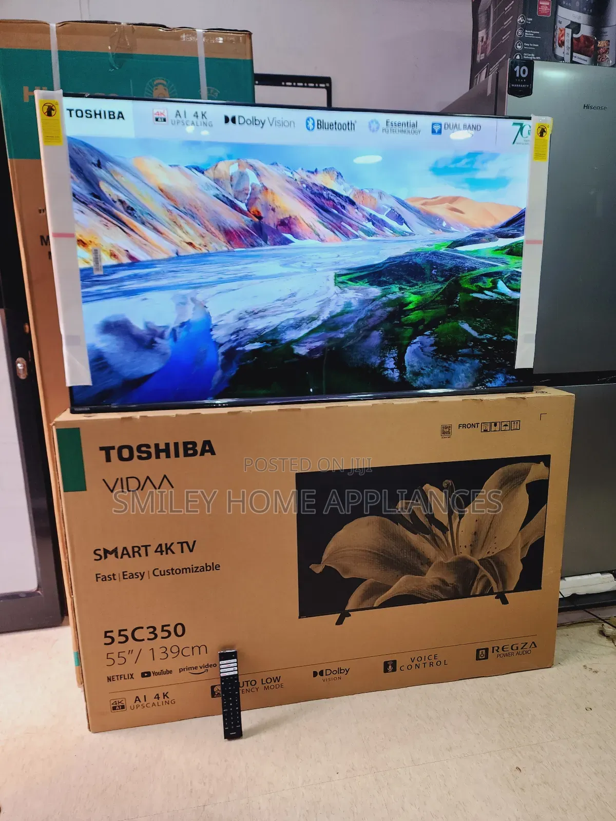 Brand New Toshiba 55inches Vidda Smart Tv