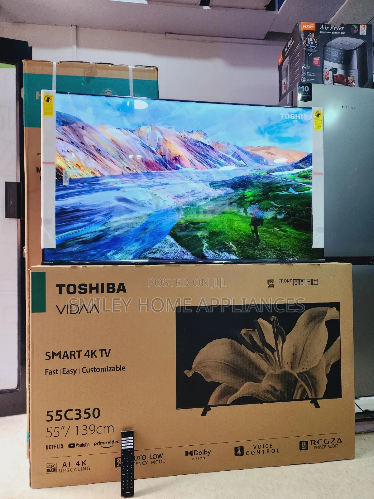 Brand New Toshiba 55inches Vidda Smart Tv