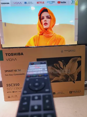 Newly Restocked Toshiba 55inches Smart Tv 55C350