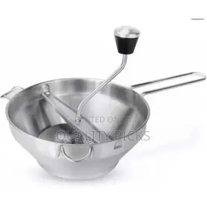 Potato Masher Food Mill for Straining Grating Fruits
